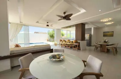 Casa a venda com 5 dormitórios, 566 m² por r$ 4.900.000 - condomínio residencial villa lobos - paulínia/sp