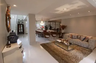 Casa em condomínio fechado com 4 quartos à venda na alphaville litoral norte, abrantes, camaçari, 300 m2 por r$ 2.300.000