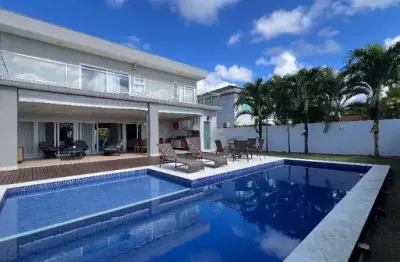 Casa em condomínio fechado com 4 quartos à venda na alphaville litoral norte 1, abrantes, camaçari, 315 m2 por r$ 2.500.000