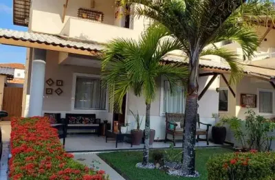 Casa em condomínio fechado com 4 quartos à venda na 2ª travessa luiz tarquínio pontes, pitangueiras, lauro de freitas, 140 m2 por r$ 770.000