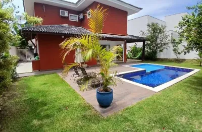 Casa em condomínio fechado com 4 quartos à venda na alphaville litoral norte 1, 24, alphaville (abrantes), camaçari, 240 m2 por r$ 1.890.000