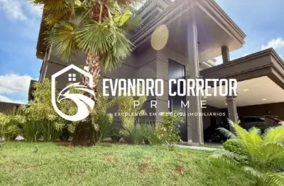 Casa de luxo no quinta do lago residence em são josé do rio preto-sp! 3 quartos, 3 suítes, 1 sala, 2 vagas, 260m². agende sua visita!