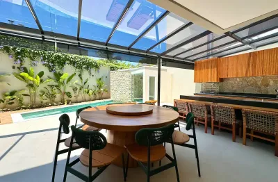 Casa com 328 metros², 3 quartos, piscina e churrasqueira em jardim olimpico - maringá - pr
