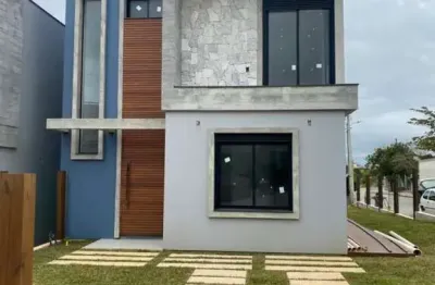 Casa bairro ferraz em garopaba-sc! imóvel novo com 3 quartos