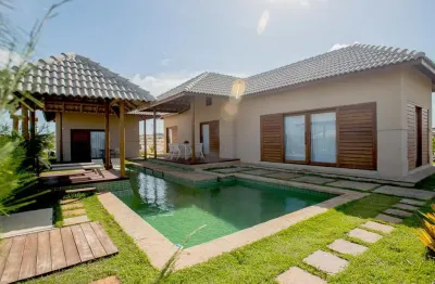 Casa em condomínio fechado com 2 quartos à venda na Rua Raimundo Nonato Ribeiro, 1, Praia Guajiru, Trairi