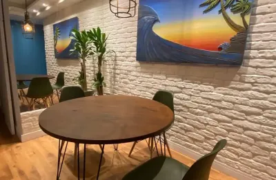 Thai club / barra bonita - recreio - apartamento de 68m, reformado. 2 quartos, sendo 1 suíte