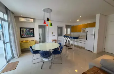 Apartamento porteira fechada mobiliado com 02 dormitórios sendo 01 suíte - 02 vagas de garagem. área nobre dos ingleses