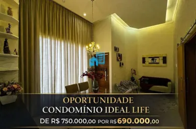 Condominio ideal life - casa  condomínio ideal life em são josé o rio preto