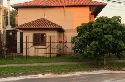 Linda casa de esquina com 3 quartos no bairro dihel – sapucaia do sul