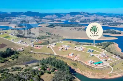 Lotes exclusivos à venda em condomínio fechado à beira da represa do jaguari em joanópolis/sp – 1000m², pronto para construir, segurança 24h