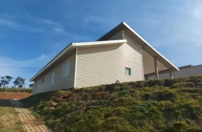 Casa nova de stell frame  188 m2 - condomínio fechado em joanópolis