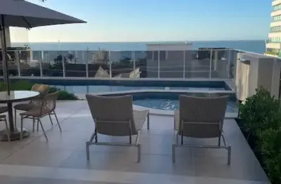 Apartamento a 50 mts para av beira mar, 3 quartos, varanda gourmet, 2 vagas