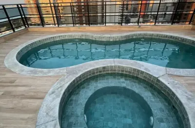 Lindo apto pronto para morar, com vista mar, com 2 quartos e uma vaga