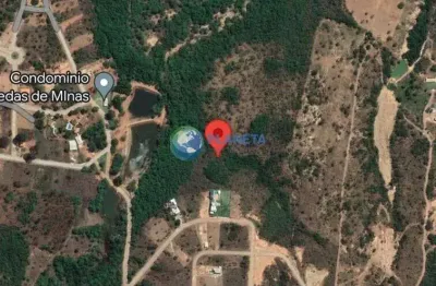 Terreno 20.000m² no condominio veredas de minas - jequitiba