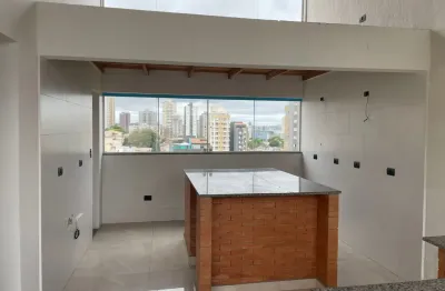 Cobertura para alugar, 202 m² – 1 dormitório (com possibilidade de 2), área gourmet e 2 vagas de garagem