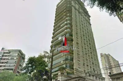 Condomínio  chateau lafite, cobertura com 4 dormitórios à venda, 822 m² por r$ 31.790.000 - vila nova conceição - são paulo/sp
