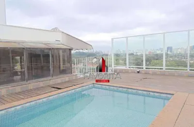 Condomínio golden garden, cobertura com 4 dormitórios à venda, 364 m² por r$ 4.497.000 - jardim paulista - são paulo/sp