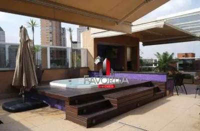 Condomínio renoir, cobertura com 4 dormitórios à venda, 400 m² por r$ 3.708.000 - vila uberabinha - são paulo/sp