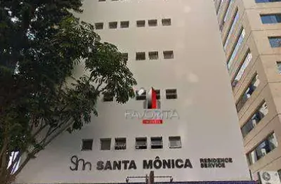 Santa mônica residence service, flat com 1 dormitório à venda, 34 m² por r$ 330.000 - bela vista - são paulo/sp