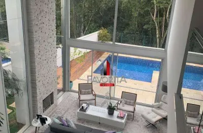 Casa com 4 dormitórios à venda, 380 m² por r$ 3.090.000 - alphaville - santana de parnaíba/sp