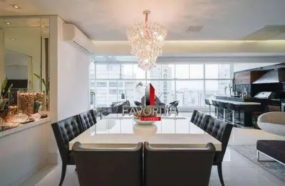 Condomínio campo belíssimo,, cobertura com 4 dormitórios à venda, 366 m² por r$ 6.100.000 - campo belo - são paulo/sp