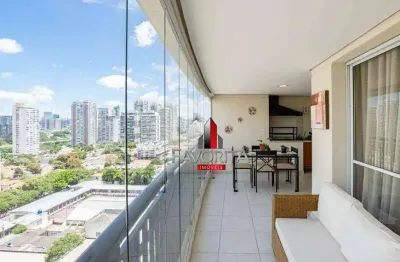 Condomínio paulistânia bosque residencial, apartamento com 4 dormitórios à venda, 178 m² por r$ 2.449.000 - brooklin - são paulo/sp