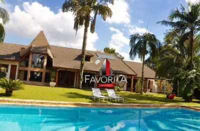 Casa com 6 dormitórios à venda, 800 m² por r$ 3.490.000 - granja viana - carapicuíba/sp