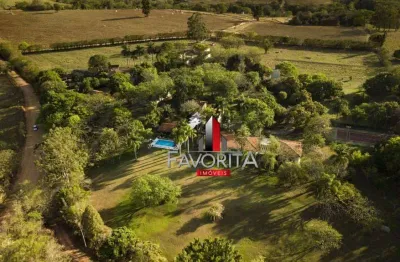 Sítio com 14 dormitórios à venda, 54000 m² por r$ 4.380.000 - jumirim - jumirim/sp