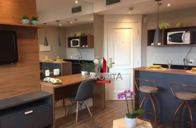 Lindo flat no último andar!! com 1 dormitório à venda, 33 m² por r$ 0 - jardim paulista - são paulo/sp