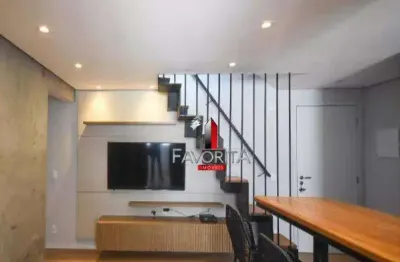 Apartamento duplex com 2 dormitórios, 89 m² - venda por r$ 545.000,00 ou aluguel por r$ 3.900,00/mês - jardim parque morumbi - são paulo/sp