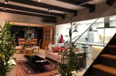 Condomínio vila nova luxury home design, apartamento duplex com 2 dormitórios à venda, 150 m² por r$ 3.948.000 - vila nova conceição - são paulo/sp