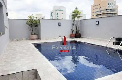Condomínio parque dos aicás, cobertura com 4 dormitórios à venda, 210 m² por r$ 2.798.000 - moema - são paulo/sp