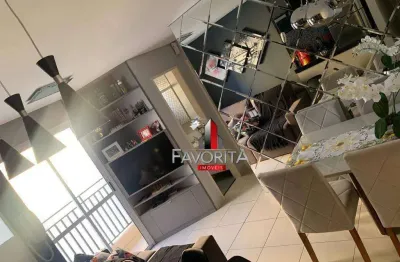 Apartamento com 2 dormitórios à venda, 50 m² por r$ 265.000,00 - vila caraguatá - são paulo/sp