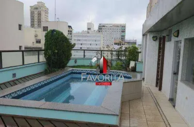 Condomínio lúcia helena, cobertura com 4 dormitórios à venda, 391 m² por r$ 2.969.000 - campo belo - são paulo/sp