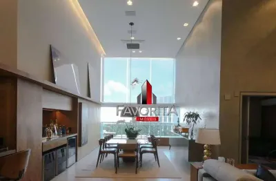 Condomínio nova york penthouses, apartamento com 2 dormitórios à venda, 163 m² por r$ 2.939.000 - brooklin - são paulo/sp