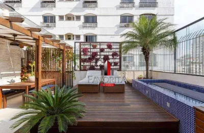 Condomínio chamonix, cobertura com 4 dormitórios à venda, 268 m² por r$ 3.989.000 - jardins - são paulo/sp