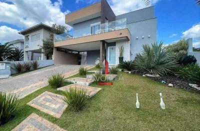 Reserva santa maria - casa com 4 dormitórios à venda, 380 m² por r$ 2.980.000 - jardim do golf i - jandira/sp