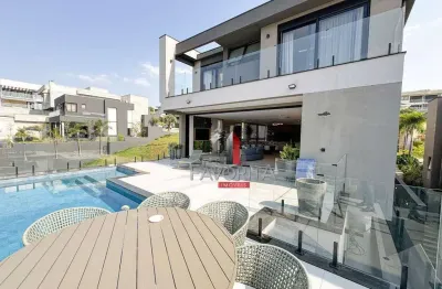 Casa condomínio gênesis ii com 6 dormitórios à venda, 764 m² por r$ 5.400.000 - alphaville - santana de parnaíba/sp