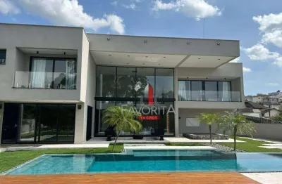 Casa com 5 dormitórios à venda, 850 m² por r$ 9.700.000 - são paulo ii - cotia/sp