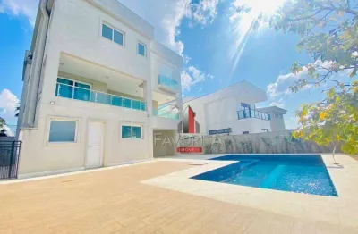 Condomínio gêneses ii casa com 4 dormitórios, 540 m² - venda por r$ 7.500.000 ou aluguel por r$ 2.000/mês - gênesis 2 - santana de parnaíba/sp