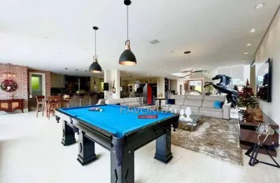 Gênesis ii - casa com 7 dormitórios, 800 m² - venda por r$ 12.000.000 ou aluguel por r$ 62.000/mês - alphaville - santana de parnaíba/sp