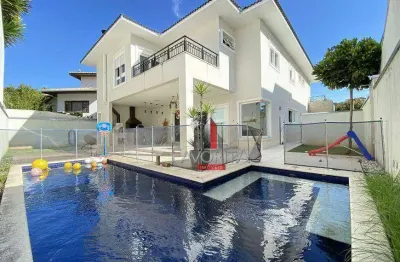 Casa com 4 dormitórios para alugar, 436 m² por r$ 15.500/mês - são paulo ii - cotia/sp