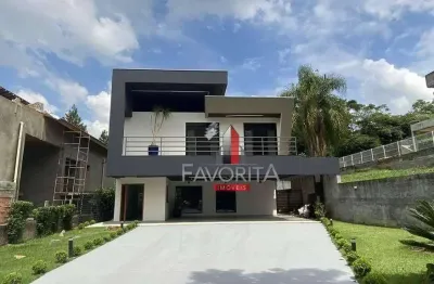 Casa com 4 dormitórios, 360 m² - venda por r$ 2.300.000 ou aluguel por r$ 19.000/mês - vintage - cotia/sp