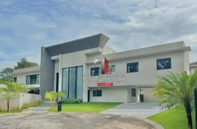 Casa com 4 dormitórios à venda, 700 m² por r$ 10.800.000,00 - são paulo ii - cotia/sp