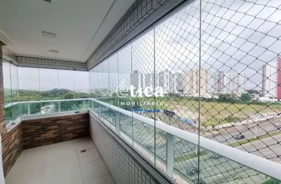 Apartamento na ponta d'areia com 217m², 03 suítes e 03 vagas de garagem.