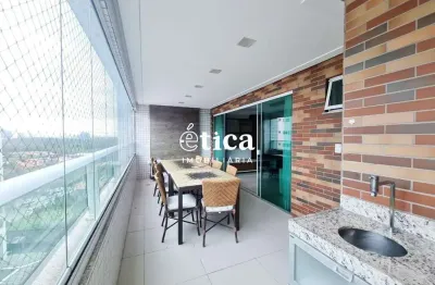 Apartamento na ponta d'areia com 217m², 03 suítes e 03 vagas de garagem.