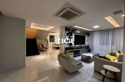Casa duplex em condomínio no calhau com 175,50 m², 4 quartos sendo 4 suítes