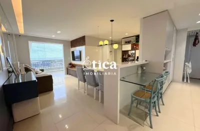 Apartamento no calhau com 3, sendo 1 suíte, 2 vagas de garagem