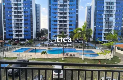 Apartamento no calhau com 86 m², 2 quartos sendo 1 suíte
