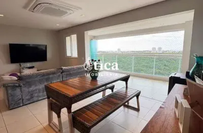 Apartamento no jardins com 131 m², 3 quartos sendo 3 suítes
